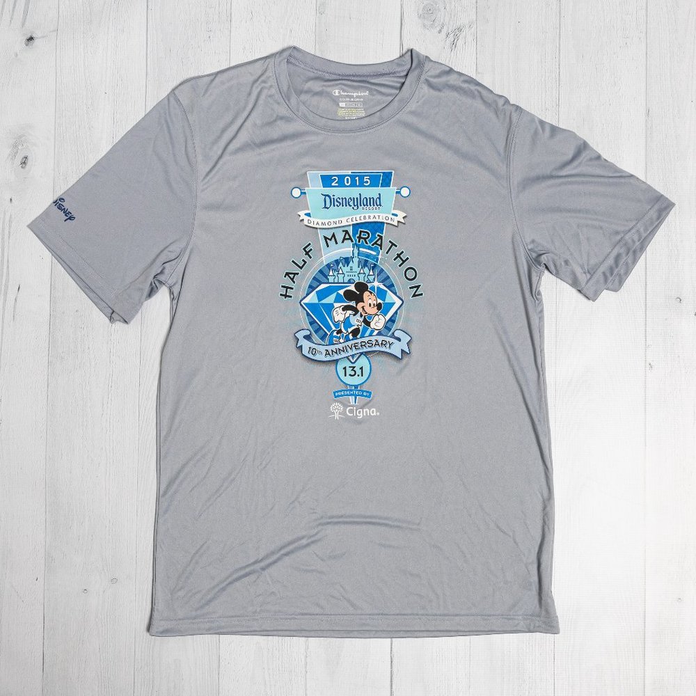 Disneyland Run Disney 2015 Half Marathon Tech Shirt
